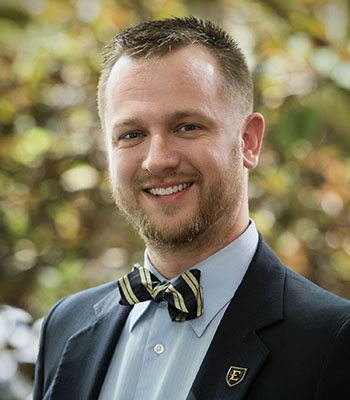 Photo of Gabe Hackett Associate Director for Recruitment