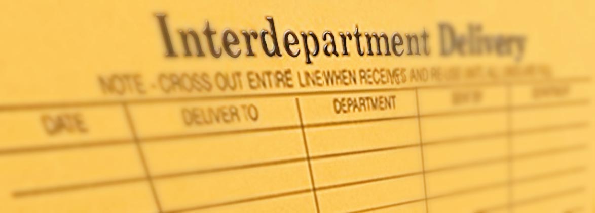 An Interdepartmental Mailing Envelope