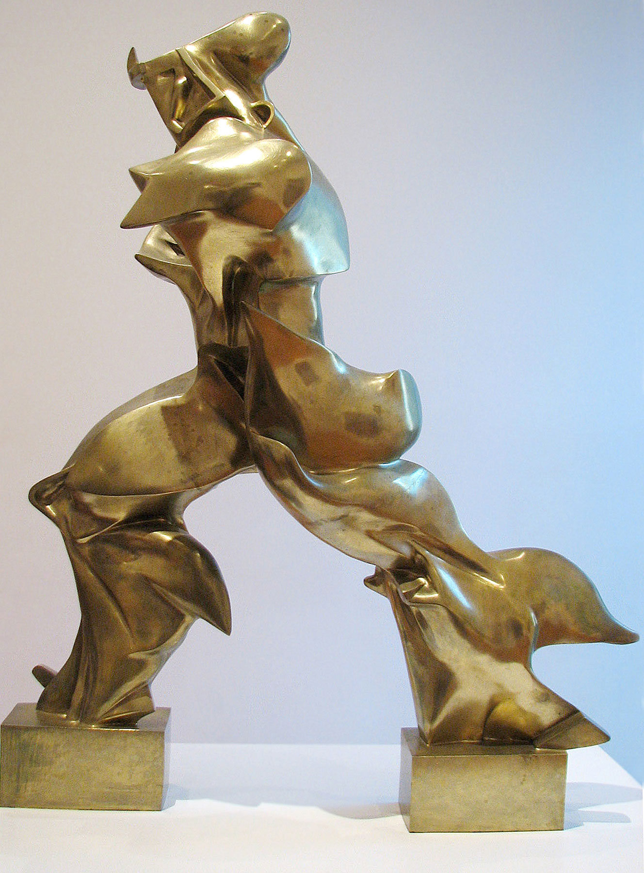 Continuity in Space by Umberto Boccioni 