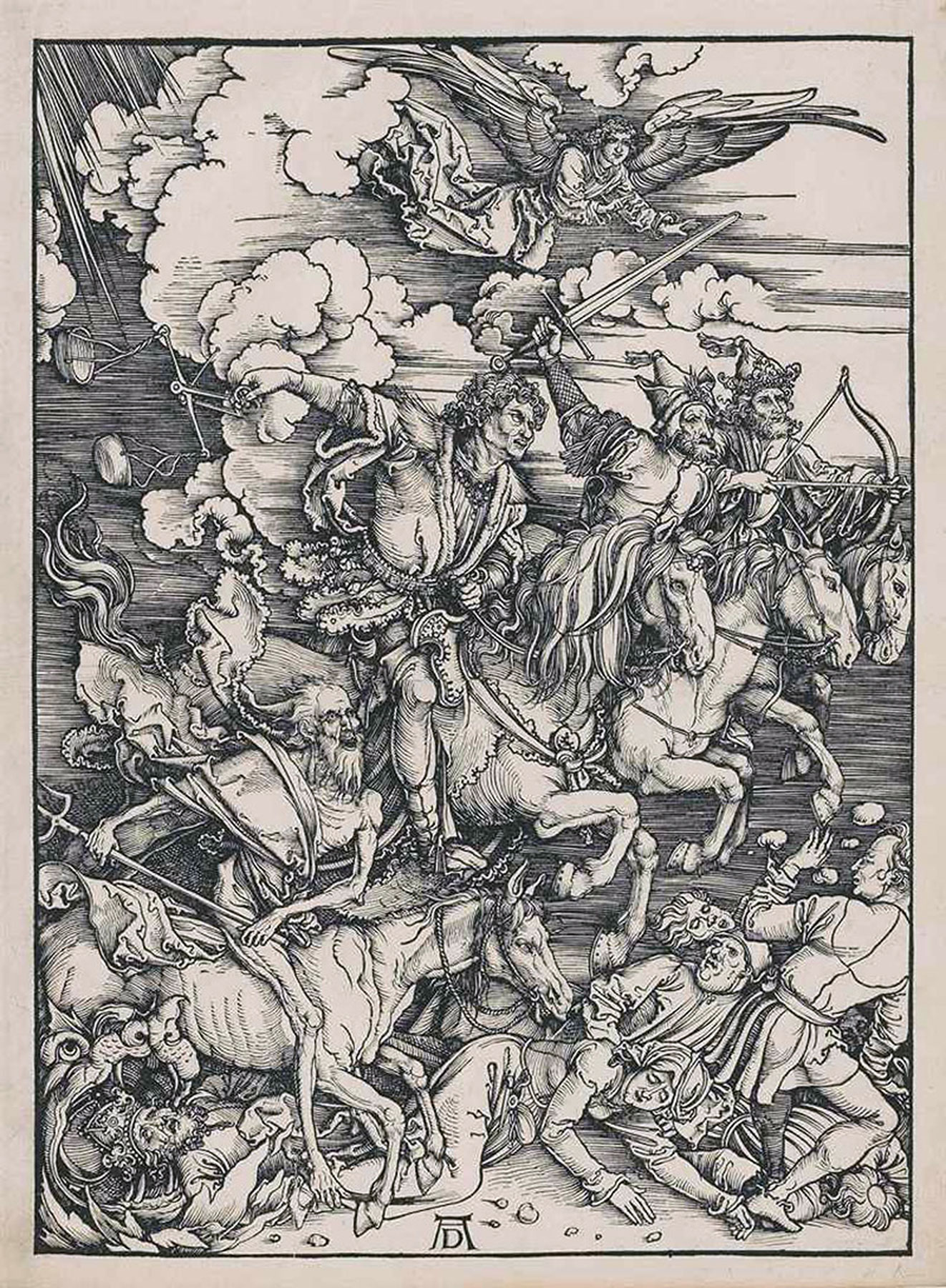  Four Horseman by Albrecht Durer 