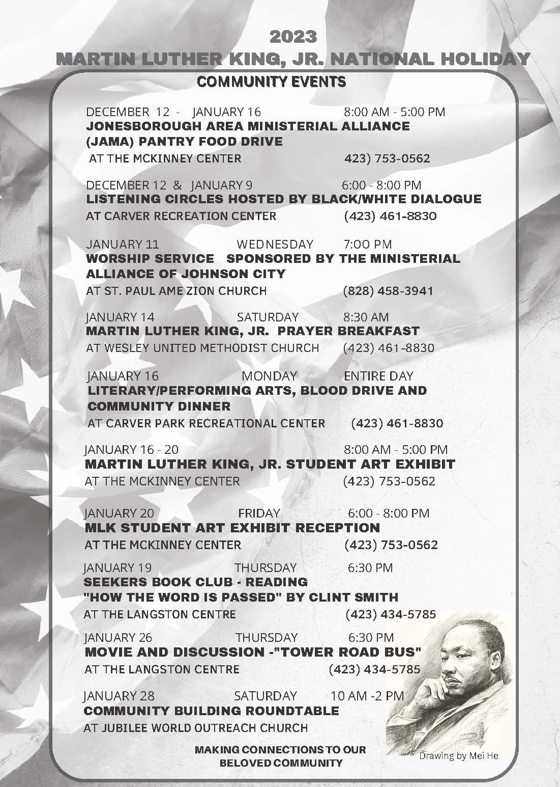 MLK Day Community Events