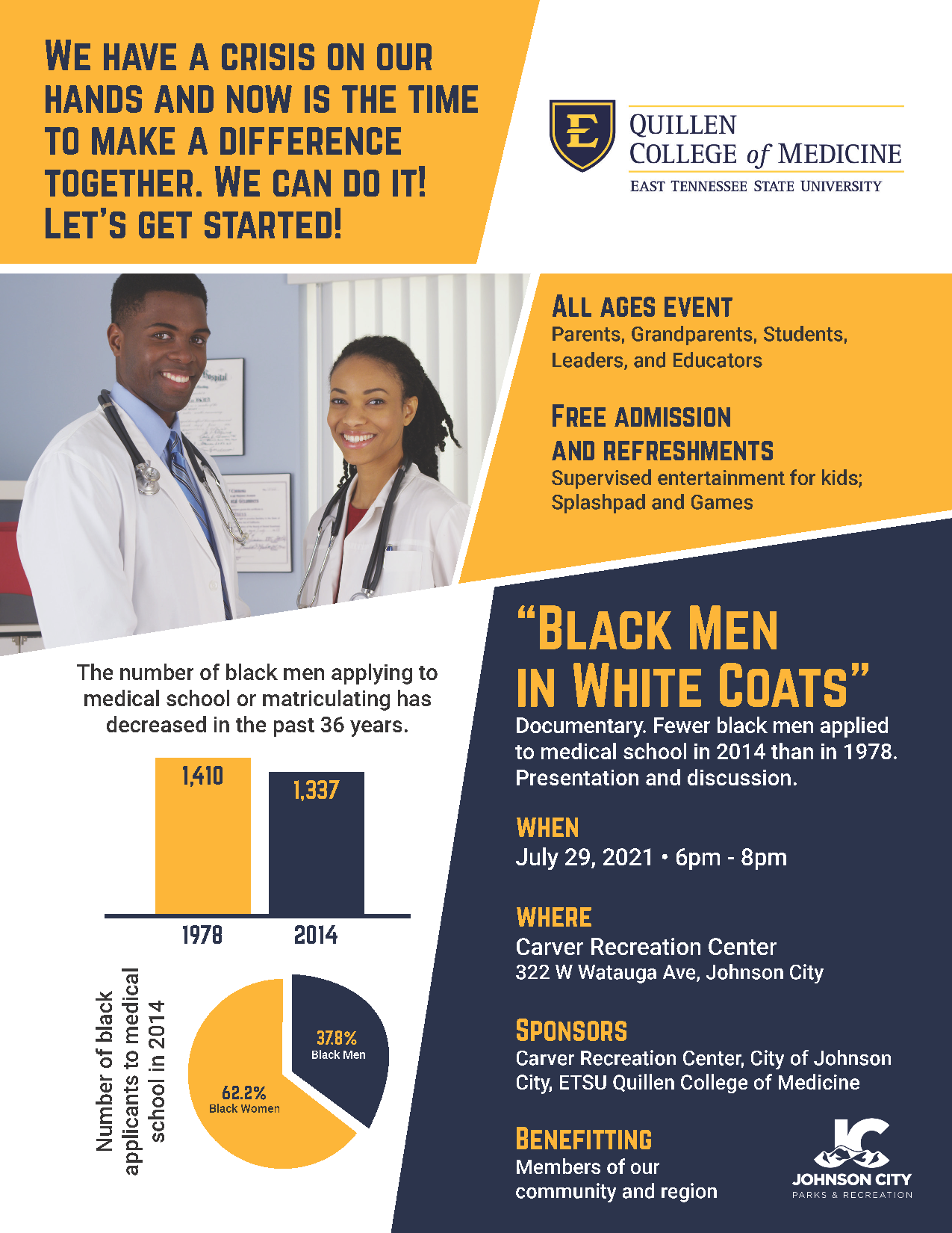 Black Men in White Coats info