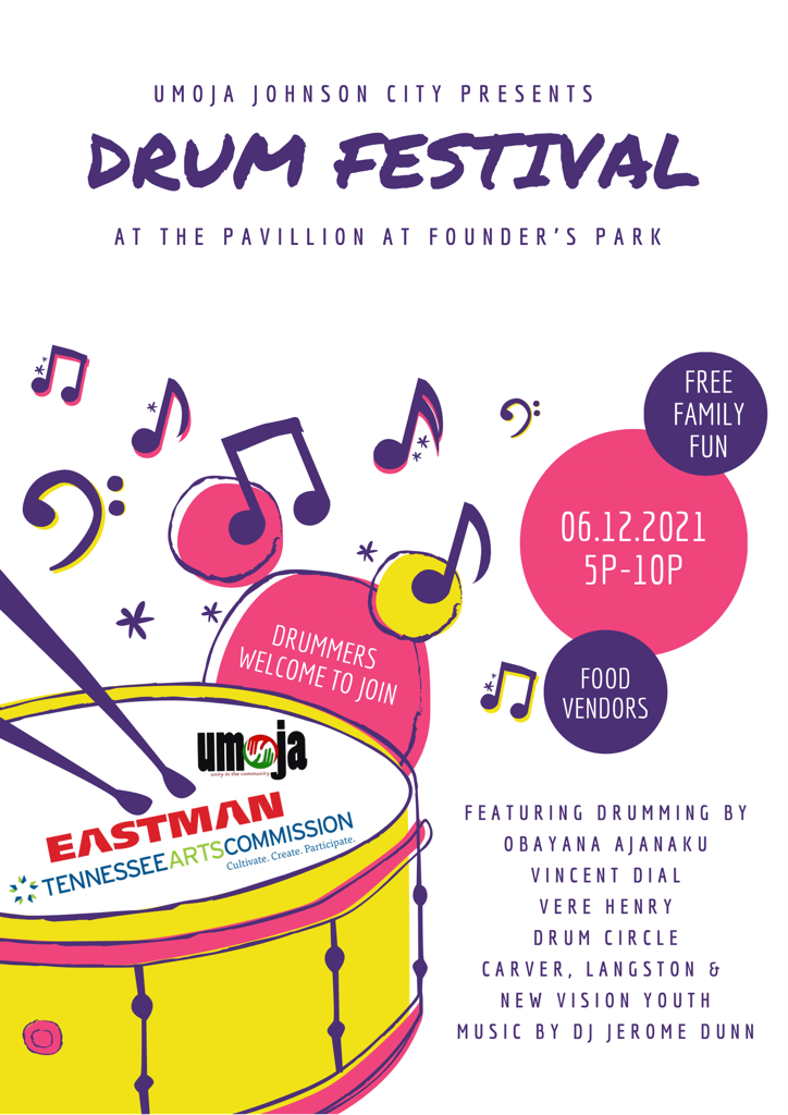 Umoja Drum Festival Poster