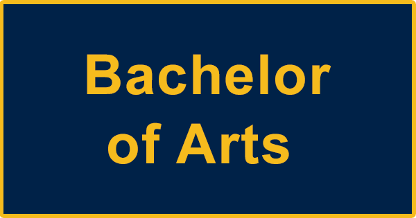 Bachelor of Arts