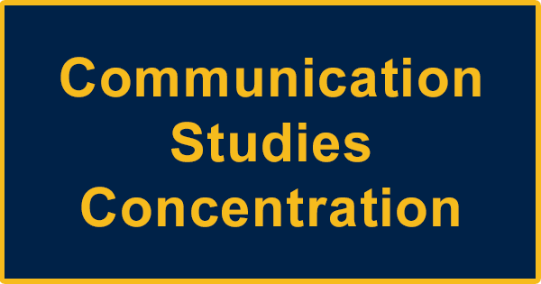 communication studies concentration