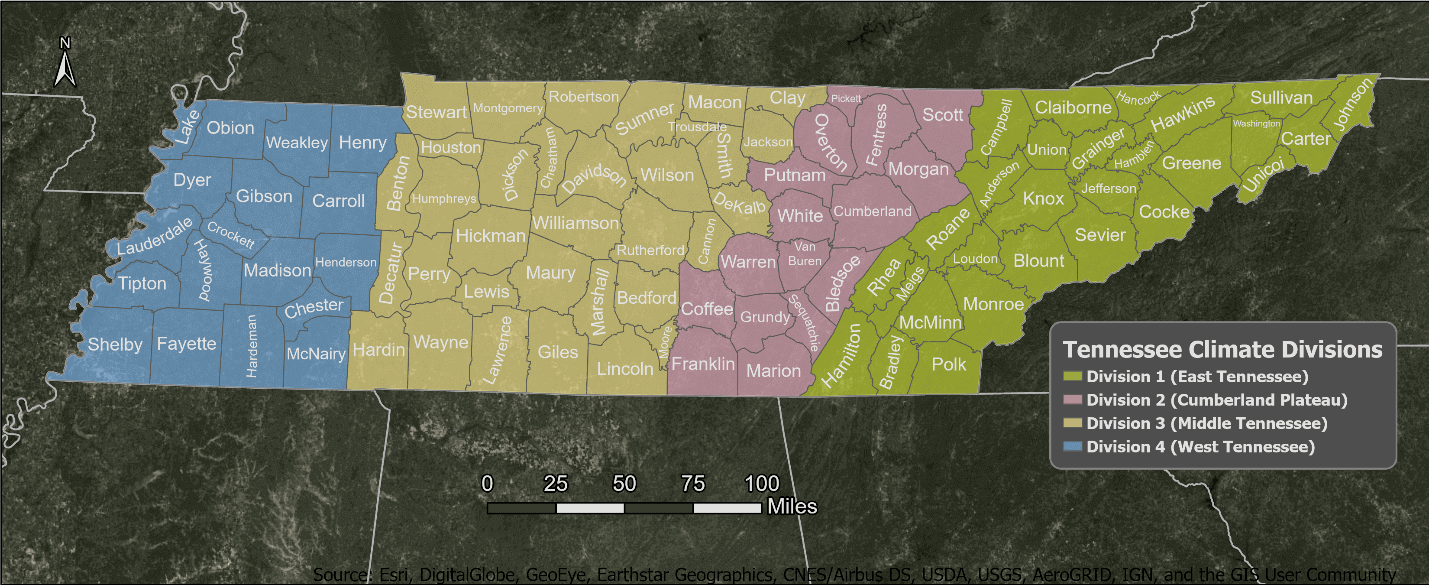 TN Climate Divisions