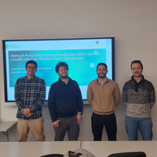 Graduate Students Internship presentations with Oak Ridge National Labs in the MS in Applied Data Science program.