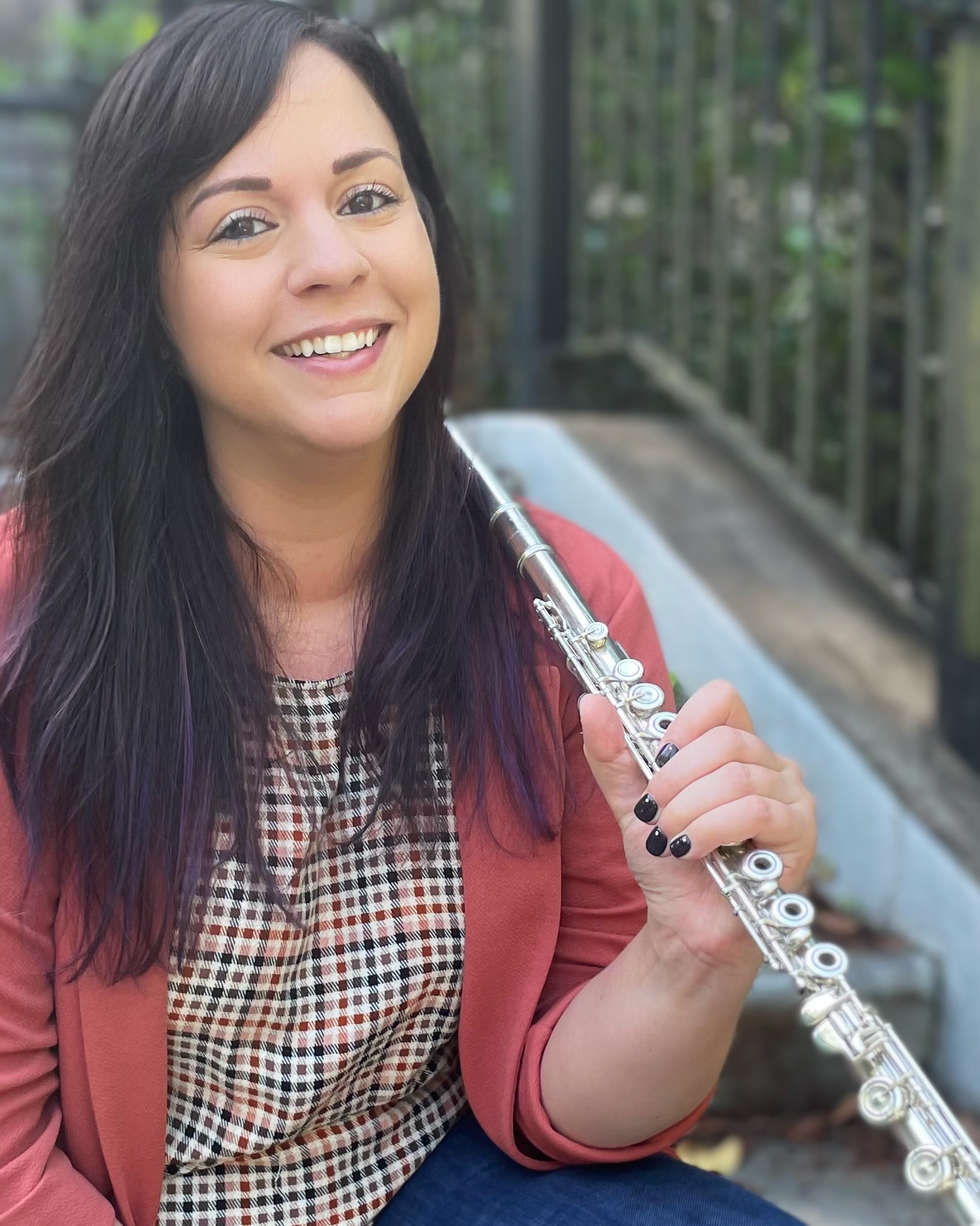 Photo of Roya Farzaneh Flute, Director of Community Music School