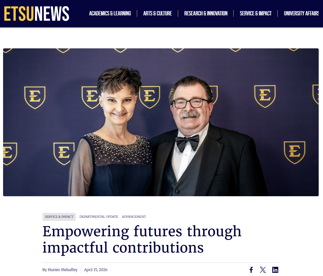image for ETSU News Feature!
