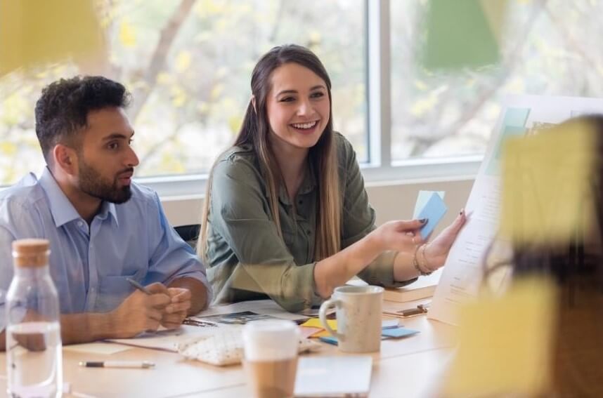 Students in meeting