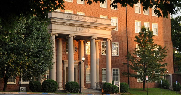 picture of college building on the main campus