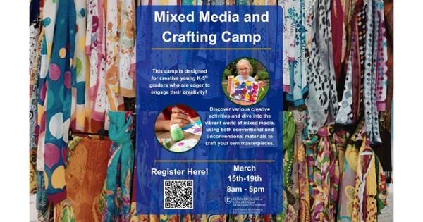 Spring 2027 Enrichment camp March 15th through 19th