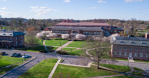 Ariel view of the Mountain Home Campus