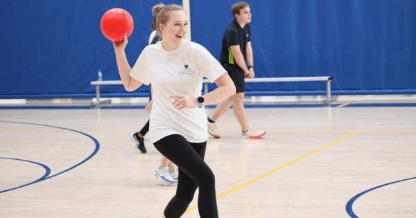 Learning communities playing dodgeball