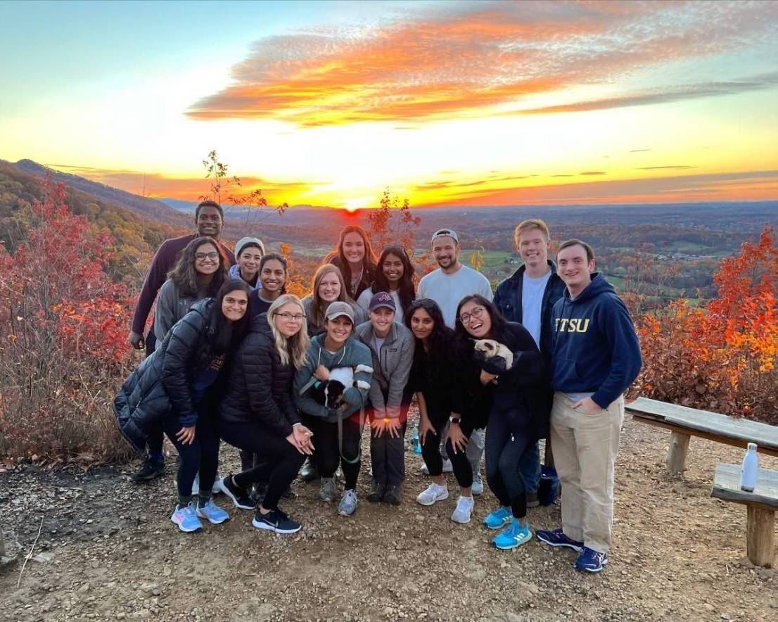 Students Hiking