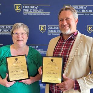 Photo for AnnMarie Hash and Michael G. Smith Recognized at COPH Annual Picnic