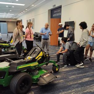 parent of student who work at John Deere