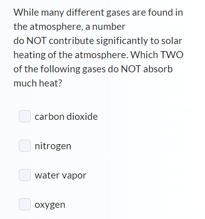 example of a multi-select question