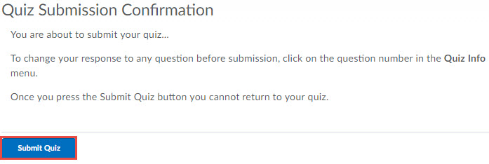 quiz confirming dubmit quiz action