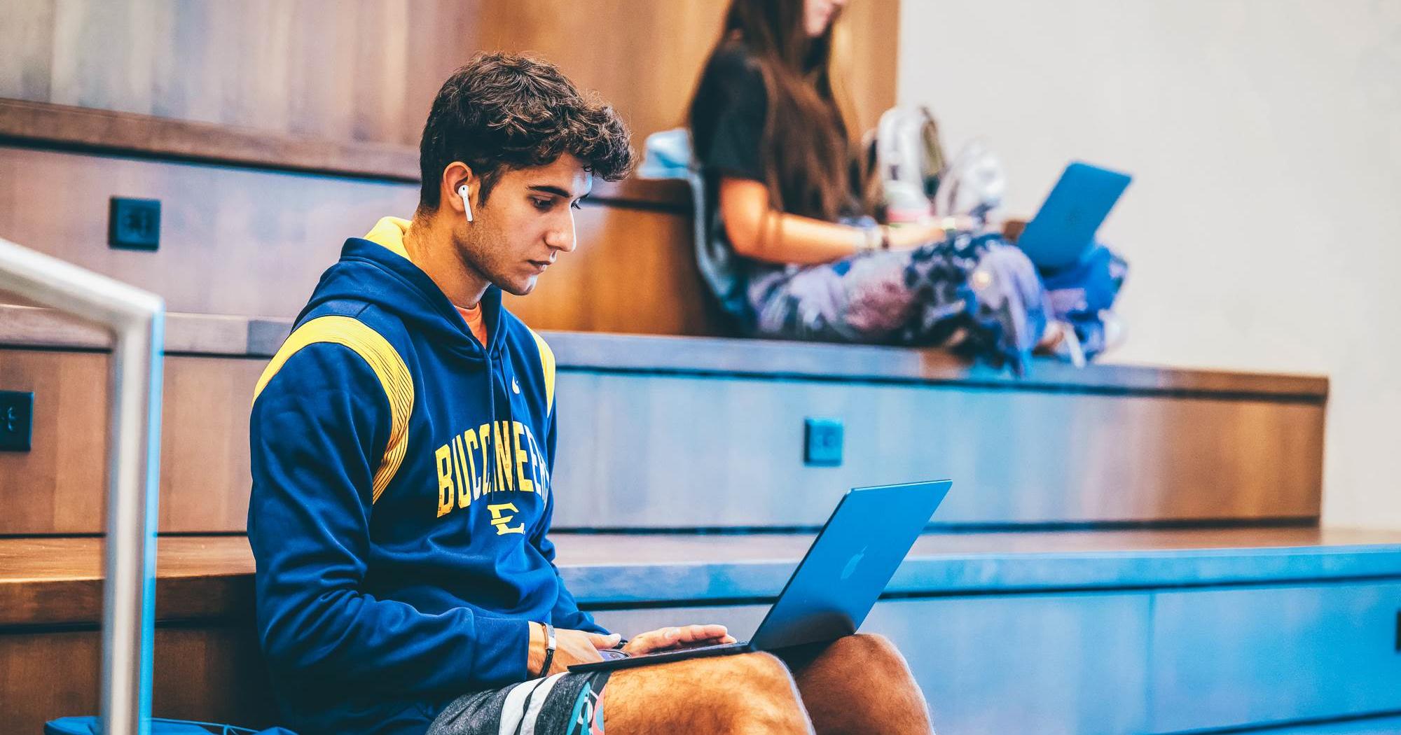 Students study in the D.P. Culp Student Center.