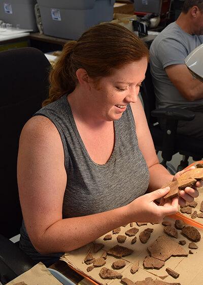 Photo of Laura Emmert Lab and Field Technician