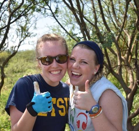 Madison Loggins and Kelsey Huffer