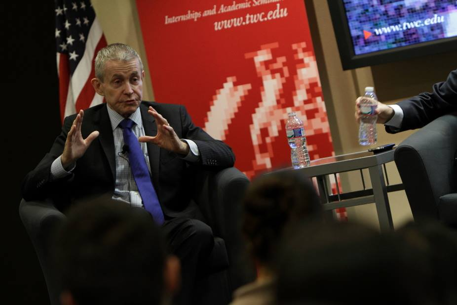 Reporter Bill Plante at The Washington Center