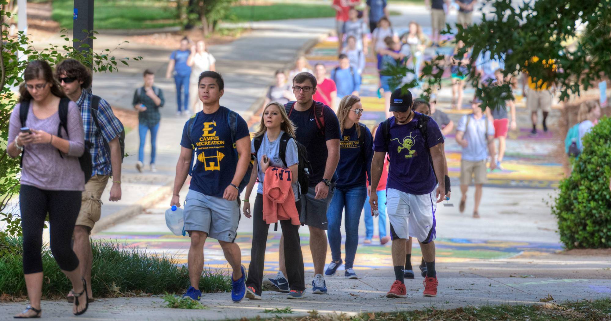 Students on Campus