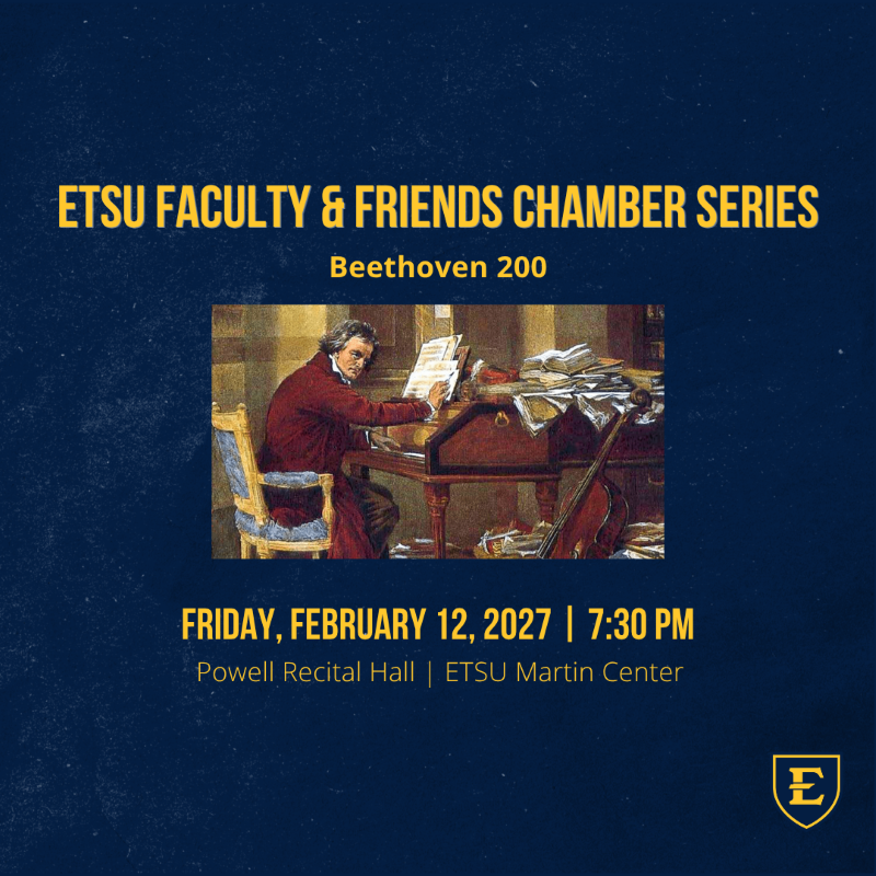 image for ETSU CHAMBER SERIES- Beethoven 200