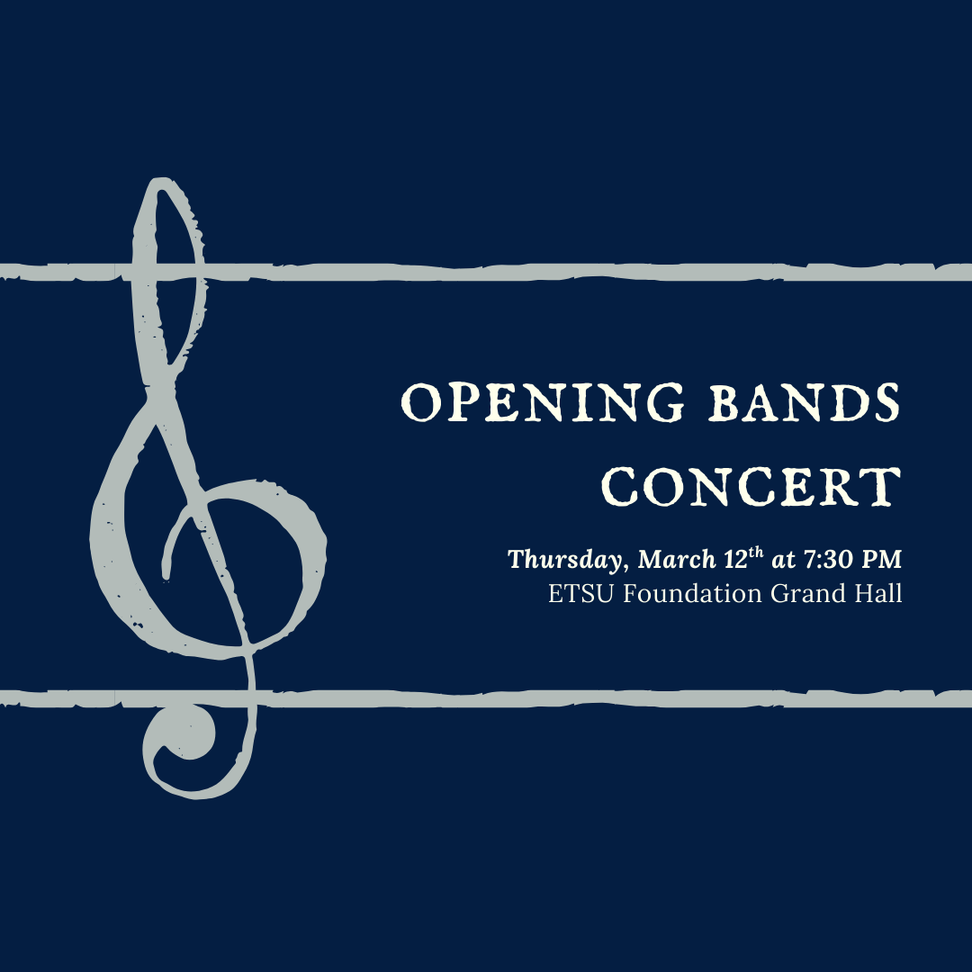 image for OPENING BANDS CONCERT