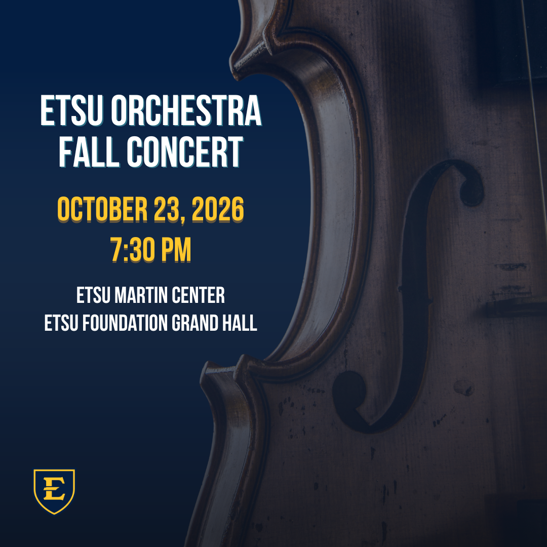 image for ETSU Orchestra Fall Concert
