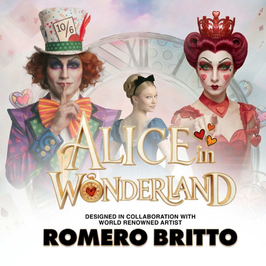 image for Alice in Wonderland by Romero Britto