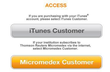 MicroMedex customer