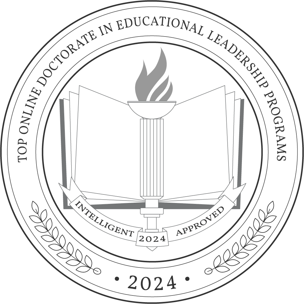 ETSU's doctorates in educational leadership were ranked number 11 of top degree programs by intelligent.com for 2024.