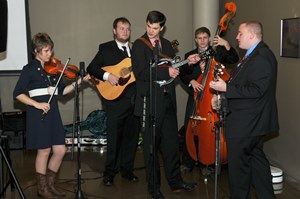 ETSU Bluegrass Band plays at BBQ and Bluegrass event