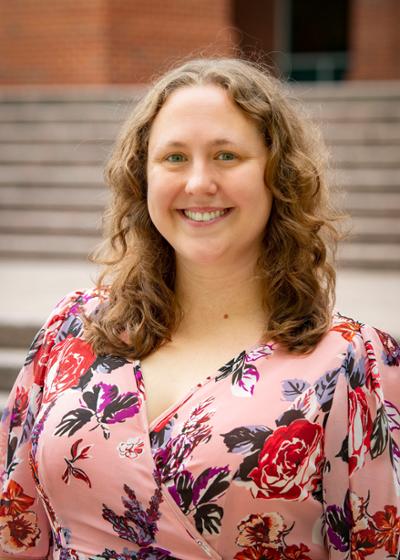 Photo of Ms. Ashley Sergiadis&nbsp; Watermark Faculty Success Implementation Coordinator, and Associate Professor, Sherrod Library