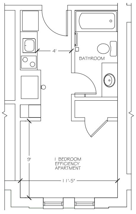 Cent Efficiency Floorplan