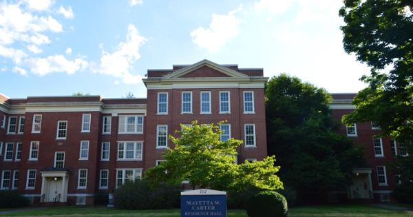 Exterior of Carter Hall