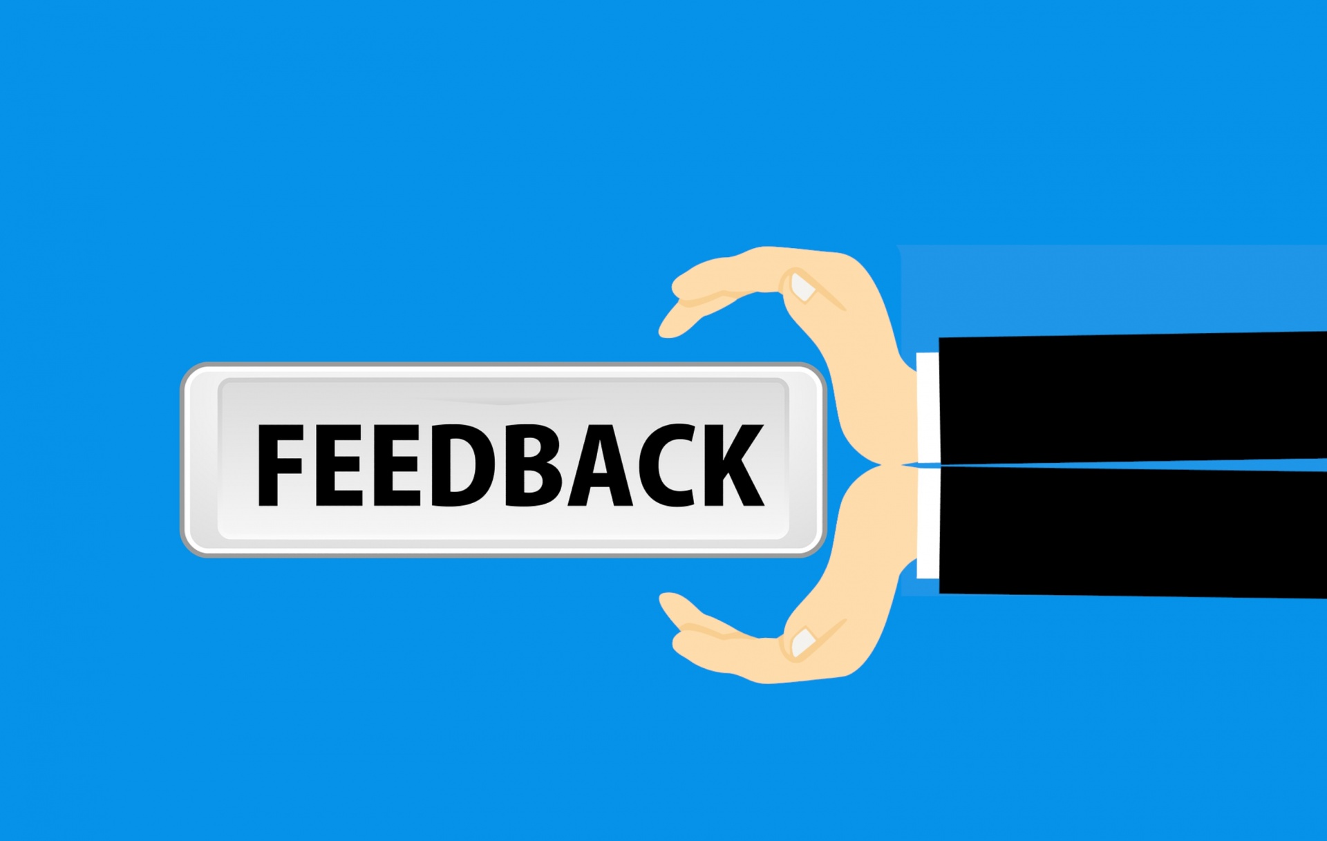 Graphic image of the word Feedback