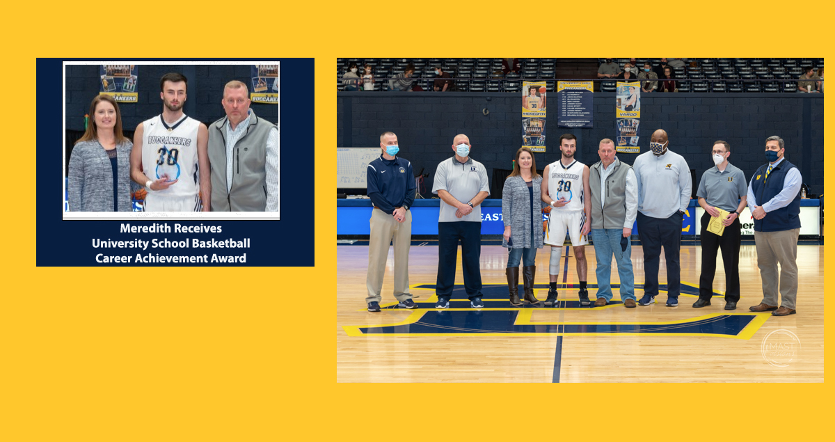 Kaleb Meredith - USchool Career Achievement Honor