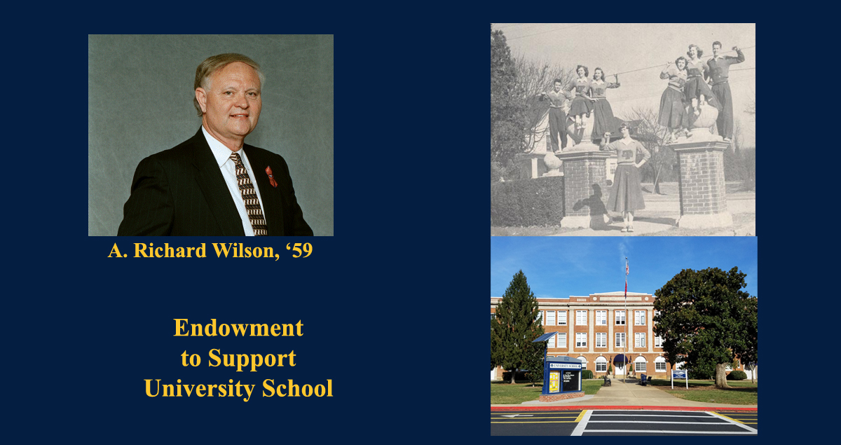 Alumnus Creates Endowment to Support University School